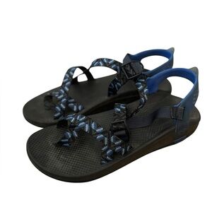 Chaco Z Canyon 2 Sandals Mens Size 13 Shiver Navy Blue Outdoors Strap Hiking